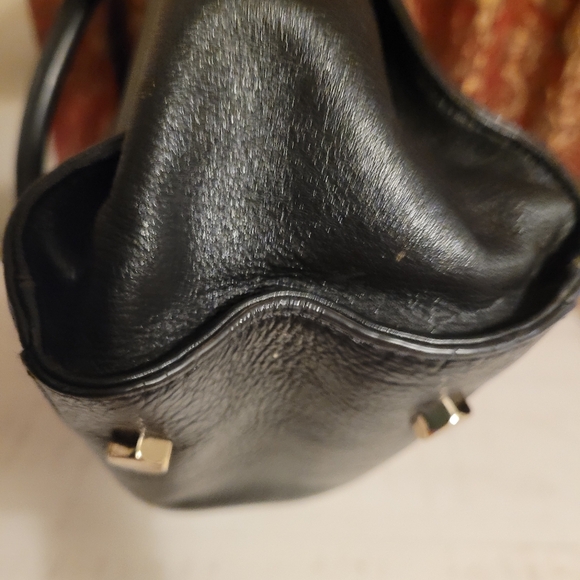 💚CLEARANCE💚 Rebecca Minkoff Black Leather Morning After Tote - Picture 5 of 8
